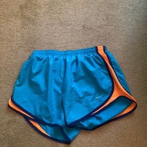 Size medium, dry fit Nike running shorts